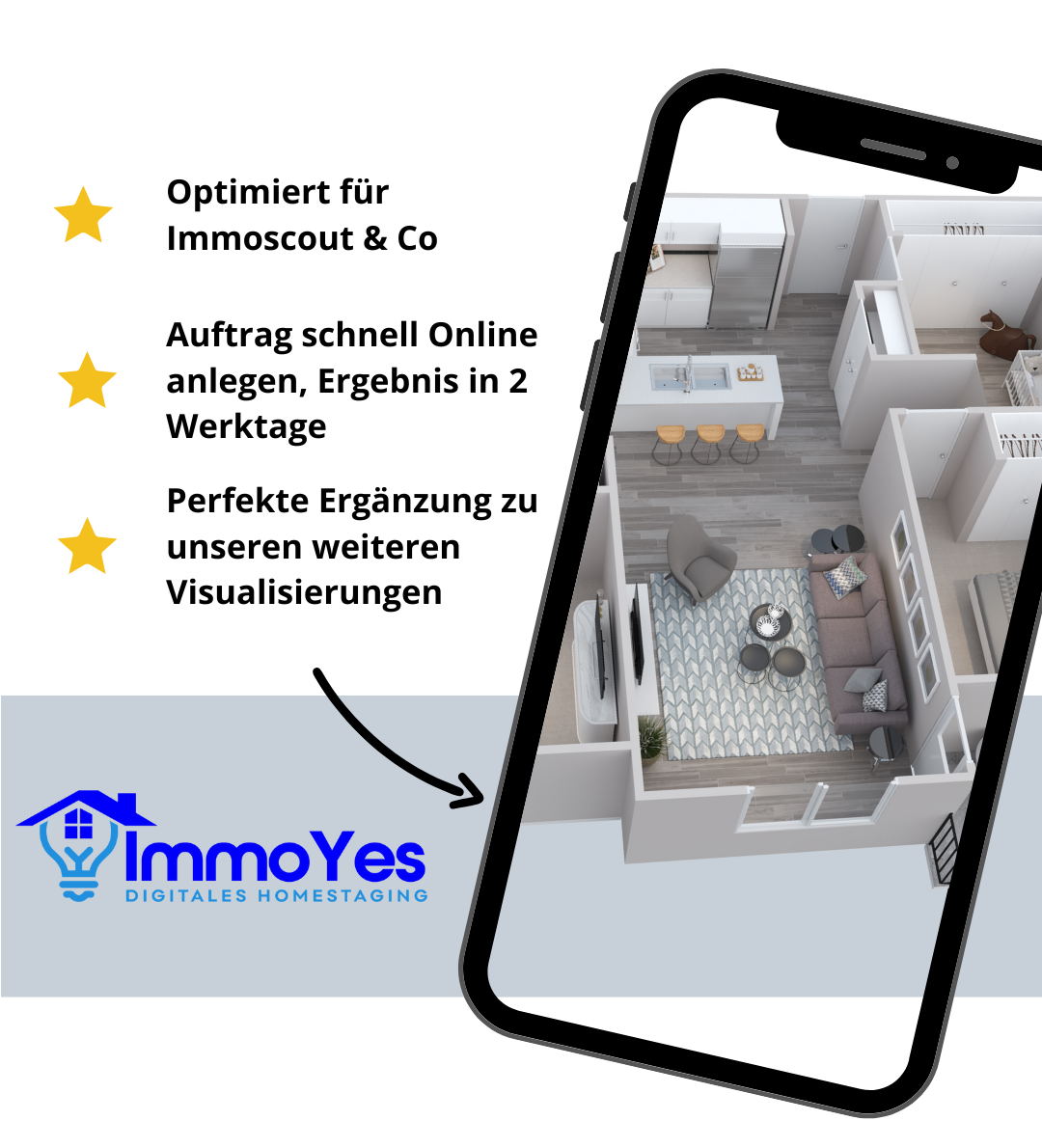 3D Grundriss Beispiel - Professionelle Visualisierung